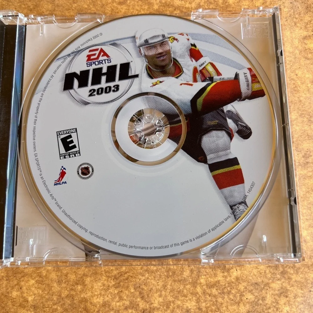 NHL 2003 PC CD-ROM Hockey Video Game EA Sports 2003 Electronic Arts Windows